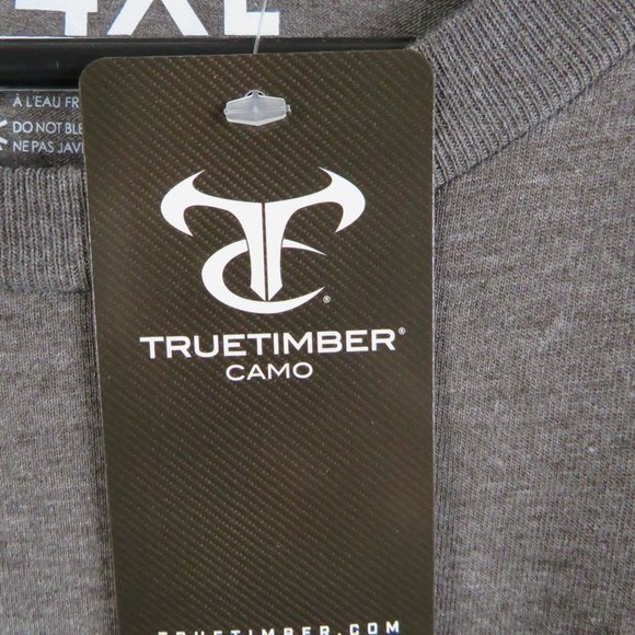 TRUETIMBER* Men's Short Sleeve Crew Neck Straight‎ Hem Pullover Tee Shirt~ 4XL - Picture 7 of 11
